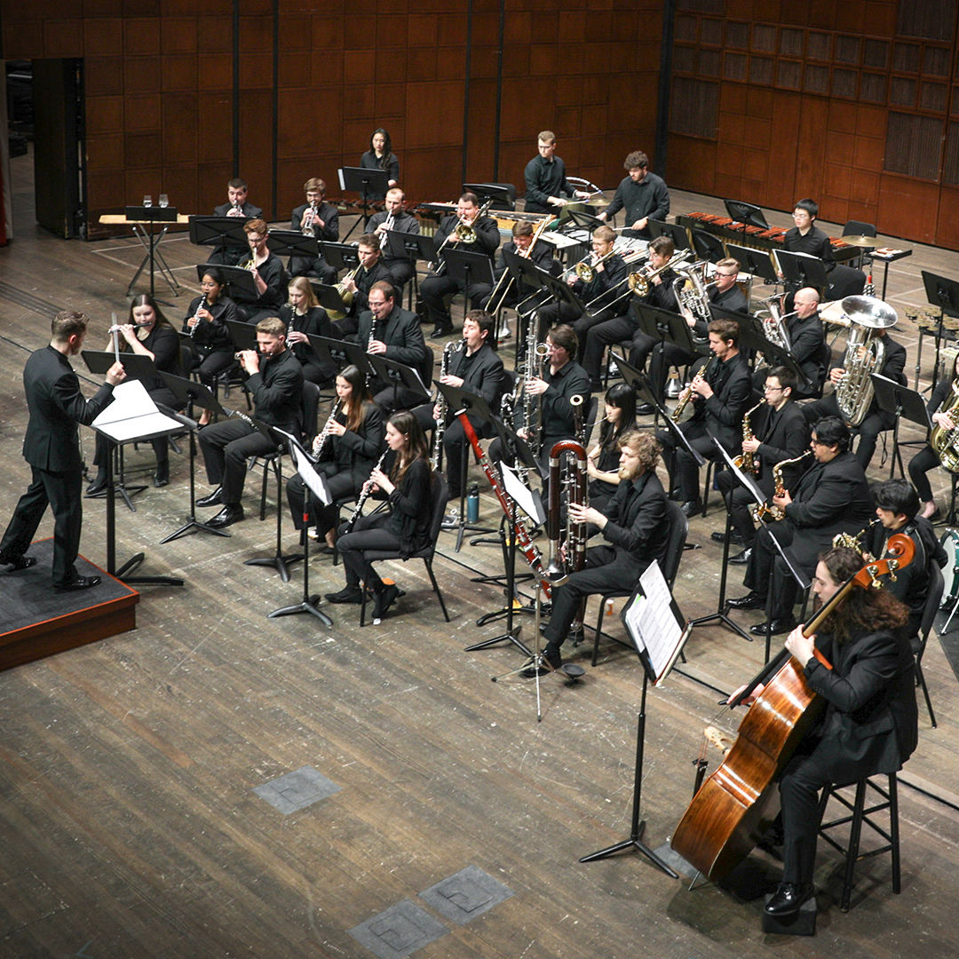 CCM Wind Symphony. Photo by Mark Lyons.